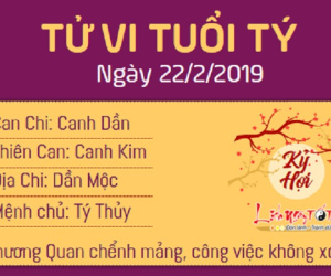 Tử vi thứ 6 ngày 22/2/2019 của 12 con giáp: Sửu phất như diều, Tị bị thị phi bủa vây