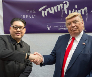 Video: Bản sao Kim Jong-un và Trump đến Hà Nội
