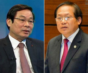 Khởi tố, bắt 2 cựu bộ trưởng Nguyễn Bắc Son, Trương Minh Tuấn