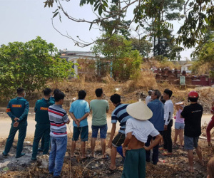 Phát hiện thi thể nam thanh niên bốc mùi hôi thối trong nghĩa trang