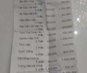 Đã có kết luận vụ đĩa trứng xào cà chua giá 500 nghìn đồng