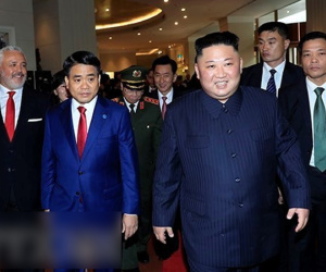 Hình ảnh Chủ tịch Triều Tiên Kim Jong-un bên trong khách sạn Melia