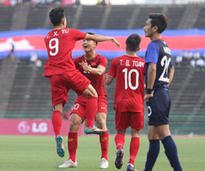 U22 Việt Nam được 'thưởng nóng' 200 triệu sau khi giành hạng 3 giải U22 Đông Nam Á