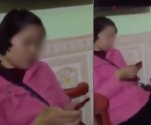 Bạn trai gào thét bắt quả tang người yêu vào nhà nghỉ cùng giám đốc, cô gái gây chú ý khi dửng dưng, trơ mặt bấm điện thoại