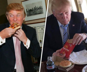 Thói quen 'ăn sáng như hành khất bữa tối như vua' của Tổng thống Trump