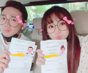 Bất ngờ đăng giấy kiểm tra tâm thần, vợ chồng Hari Won - Trấn Thành khiến fan mừng hụt vì tưởng kết quả là...?