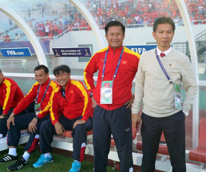 Giám đốc học viện Juventus Việt Nam làm trợ lý cho HLV Park Hang-seo