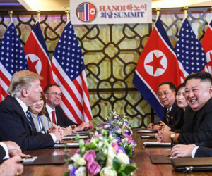 Toàn văn 2 ông Trump - Kim trả lời báo chí sau phiên làm việc buổi sáng Thượng đỉnh ngày 2