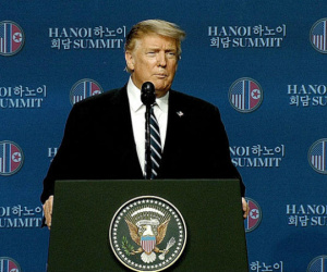 Tổng thống Trump: 'Lệnh trừng phạt là trở ngại của thỏa thuận chung'
