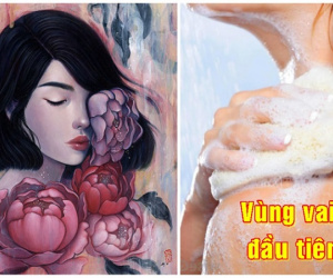 5 nét tính cách bí mật được tiết lộ qua vùng cơ thể phụ nữ tắm đầu tiên