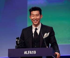 Vượt mặt Kane và Aubameyang, Son Heung-min giành giải cầu thủ hay nhất năm của London