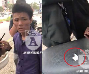 Giấu heroin trong ví, đối tượng vừa ra tù ngoan cố 'em vừa nhặt ví ở kia...'