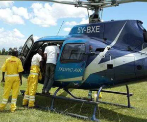 Rơi trực thăng tại Kenya, 4 hành khách người Mỹ thiệt mạng
