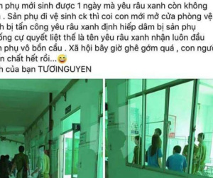 Sự thật thông tin sản phụ bị 'yêu râu xanh' tấn công trong nhà vệ sinh