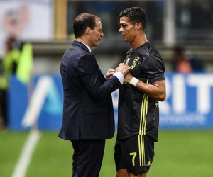 Ronaldo nổi giận 'hét' vào mặt HLV Allegri, Juventus bên bờ hỗn loạn