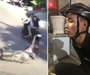 TP.HCM: Người phụ nữ đang mang thai bị 2 tên cướp giật túi xách, kéo lê trên đường phố