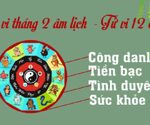 Tử vi của 12 con giáp trong tháng 2 âm lịch năm Kỷ Hợi