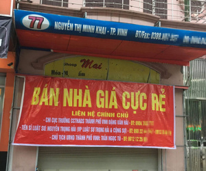 Xôn xao thông tin Chủ tịch TP Vinh rao bán nhà giá cực rẻ trên 'đất vàng'