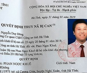 Giám đốc khách sạn ra đầu thú sau hơn 2 tháng trốn nã