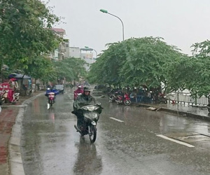 Thời tiết ngày 8/3: Hà Nội mưa rào, trời lạnh 18 độ C