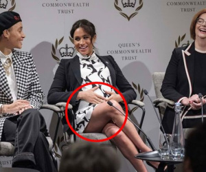 Meghan bị chỉ trích vì mặc bộ váy phản cảm trong sự kiện chào mừng Ngày quốc tế phụ nữ