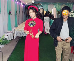 Thiếu nữ xinh đẹp lên mạng nhờ chỉnh ảnh chụp ở đám cưới và cái kết bị troll tơi tả như mọi khi