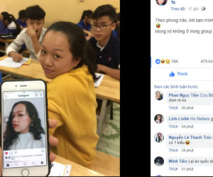 Đăng ảnh bóc mẽ bạn thân lúc đi học và ảnh trên Instagram, chính chủ vào bình luận một câu khiến ai cũng bật cười