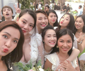 'Bạn thân nóng bỏng' gây chú ý hơn cả Nhã Phương khi chụp chung ảnh là ai?