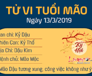 Tử vi thứ 4 ngày 13/3/2019 của 12 con giáp: Tuất gia đình đổ vỡ, Thân có quý nhân phù trợ