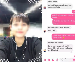 Cô gái 'số nhọ' bị người yêu quen qua mạng 'đá' không thương tiếc vì mặt mộc kém xinh
