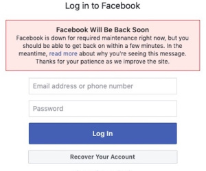 Facebook lên tiếng về sự cố Messenger đang xảy ra trên toàn cầu