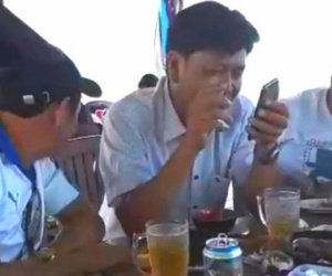 Sự thật về thông tin trung tá công an đi ăn nhậu với 'trùm đỏ đen'