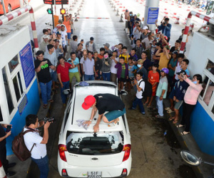 Trạm BOT Cai Lậy thu phí trở lại từ ngày 25/3