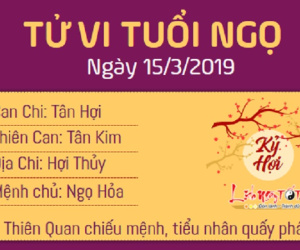 Tử vi Thứ 6 ngày 15/3/2019 của 12 con giáp: Mão gặp quý nhân, Dậu tình duyên tan vỡ