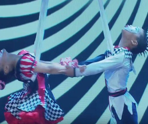 Hai em bé Việt treo mình lơ lửng tại bán kết Asia's Got Talent 2019