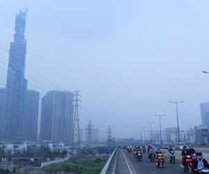 Không khí rơi vào 'vùng cam'