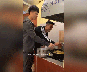 Sau 3 tháng dài đằng đẵng xa cách, Tư Dũng và Trọng 'ỉn' cuối cùng đã có ngày hội ngộ