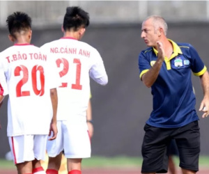 Thầy "Giôm" dẫn dắt U19 tuyển chọn Việt Nam dự giải U19 Quốc tế
