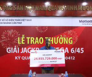 Chọn số theo giấc mơ, một khách hàng TP. Hồ Chí Minh bất ngờ trúng lớn