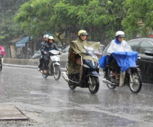Dự báo thời tiết 19/3: Hà Nội mưa rào