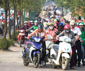 Hà Nội nghiên cứu hạn chế đăng ký xe máy ở quận nội thành