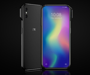 Smartphone ZTE với thiết kế camera selfie ở cạnh bên