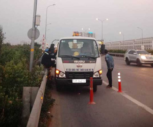 TP. HCM: Diễn biến mới vụ cục bê tông chặn ô tô vào làn xe máy trên cao tốc khiến 2 người thương vong