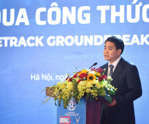 Hà Nội khởi công đường đua công thức 1