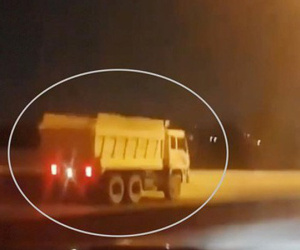 Phạt 7,5 triệu đồng, tước bằng tài xế xe ben chạy ngược chiều trên cao tốc