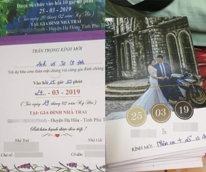 Dân mạng rần rần với 'hot trend' thiệp cưới 'Mời em và nỗi cô đơn' khiến hội độc thân tức 'trào máu họng'