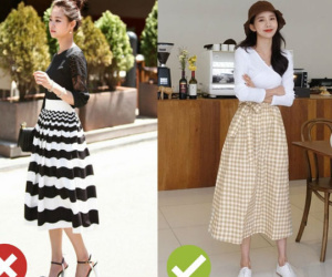 Trước khi sắm chân váy, điều tối thiểu bạn cần làm là nhận diện 4 kiểu dáng đang lỗi mốt sau đây