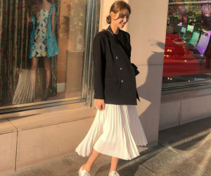Lên đồ chuẩn như công sở Hàn với 15 gợi ý từ street style tuần này