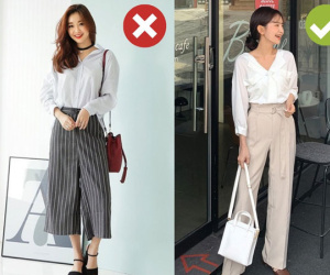 Những tưởng là quần ống rộng dễ mặc nhưng vướng 3 lỗi sau, bạn vẫn bị dìm dáng như thường