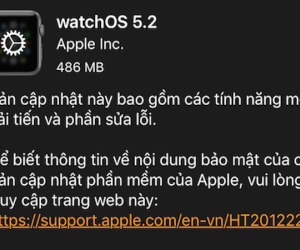 Apple Watch cập nhật phần mềm, thêm tính năng điện tâm đồ